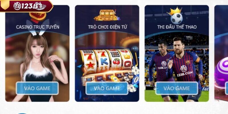 Các chuyên mục hàng đầu với vô số tựa game hấp dẫn tại 123b